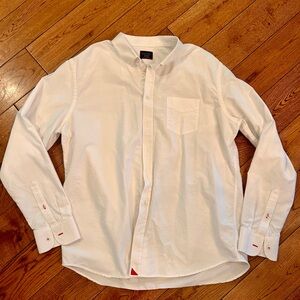Men’s Untuckit White Button Down Shirt- Size XXL - Classic